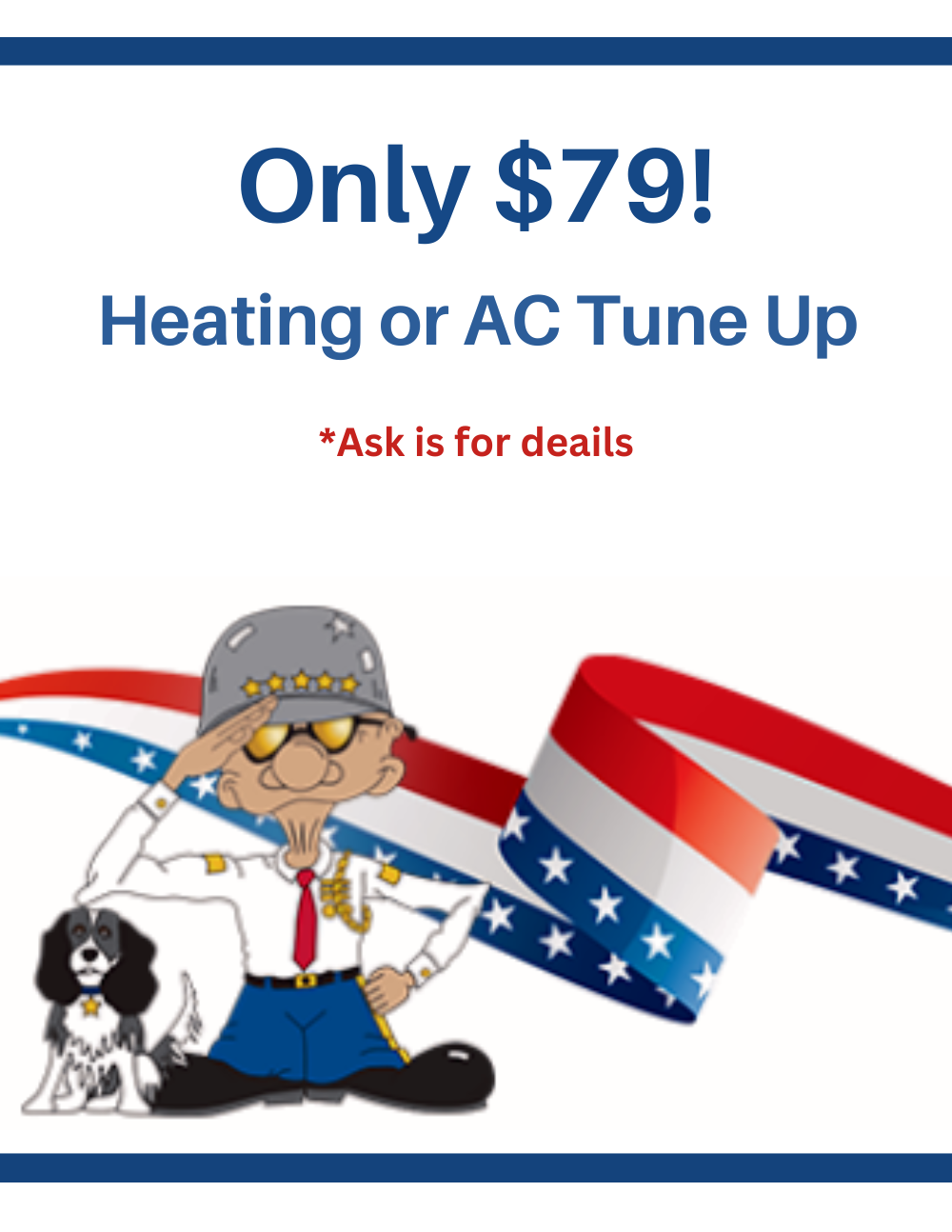 $79 AC or Heating Tune Up General