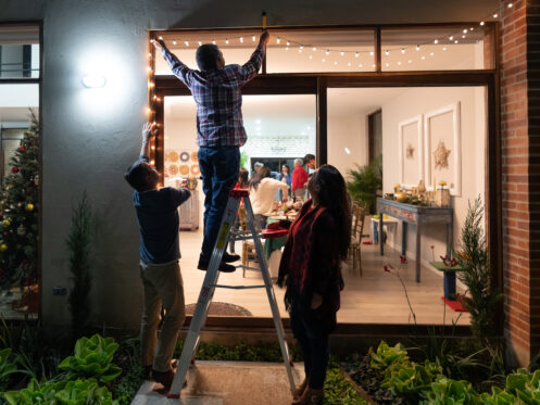 Outdoor lighting installation in Thousand Palms, CA